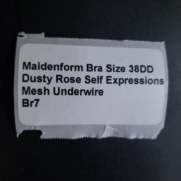 Maidenform Self Expressions 38DD Dusty Rose Mesh Underwire Bra Comfortable Fit - Picture 6 of 6